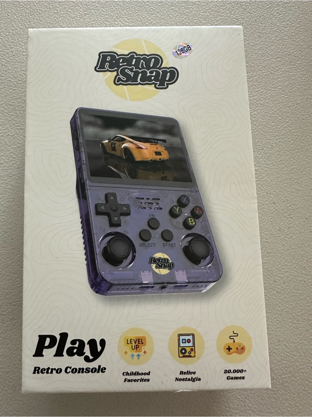 Retro Snap Play Retro Console - Black